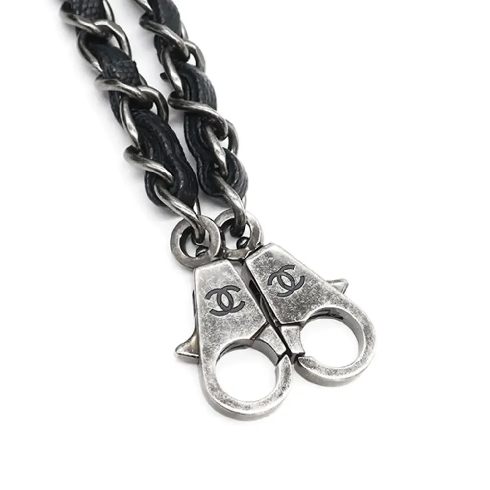 Chanel Chain Shoulder Caviar Skin Black Shoulder Bag - Picture 5 of 7